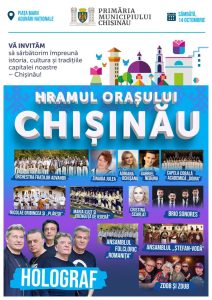 Primăria Municipiului Chișinău invită locuitorii și oaspeții Capitalei la Hramul Orașului