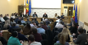 Prezentarea proiectelor pentru parcările de captură de la intrările în orașul Chişinău - LIVE