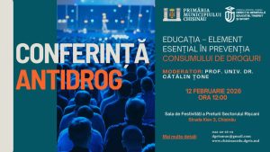 Conferința municipală ANTIDROG ”Educația – element esențial în prevenția consumului de droguri”, organizată de Primăria Chișinău – LIVE