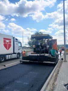 Proiectul de securizare rutieră la intrarea în orașul Sîngera este în curs de executare