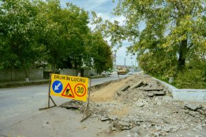 Strada Ștefan cel Mare și Sfânt din orașul Vadul lui Vodă – un alt obiectiv de infrastructură rutieră din suburbii aflat în reparație capitală, cu investițiile alocate de Primăria Chișinău